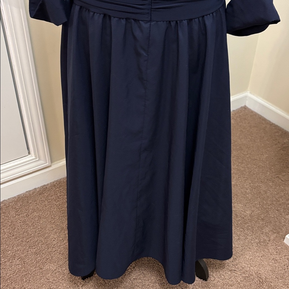 Jessica Howard Dark Blue 3/4 Sleeve Dress size 14 - Picture 8 of 10